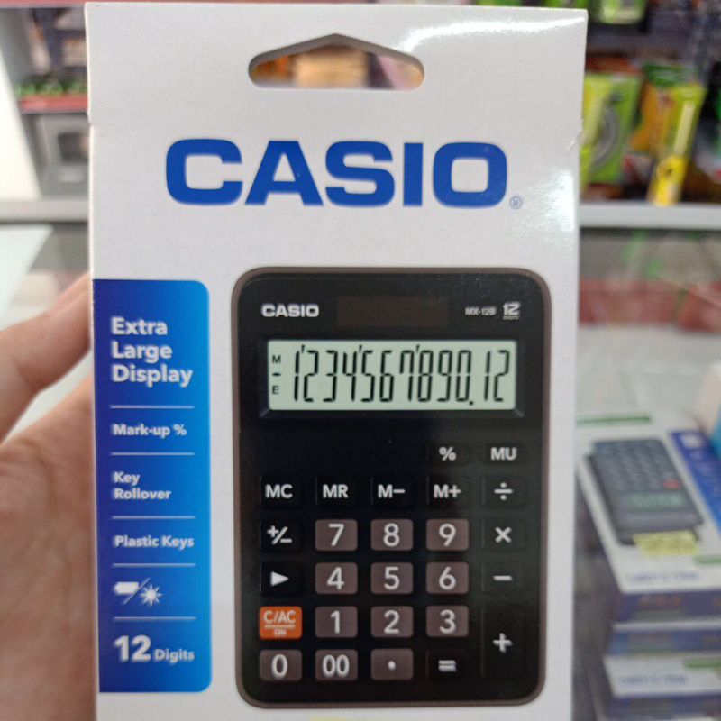 

CALCULATOR CASIO MX-12B ORIGINAL BLACK