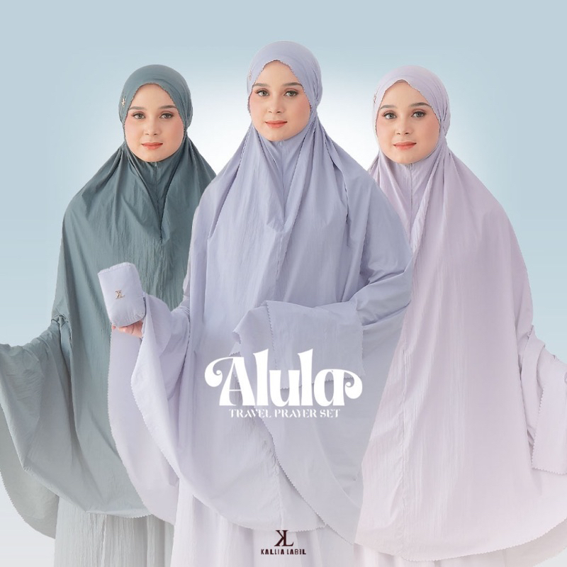 KALLIA.LABEL - ALULA  PRAYER SET MUKENA | MUKENA TRAVEL