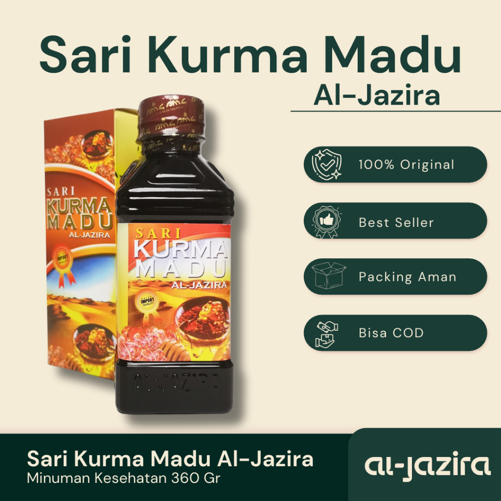 

Sari Kurma Madu AL-JAZIRA Honey Dates