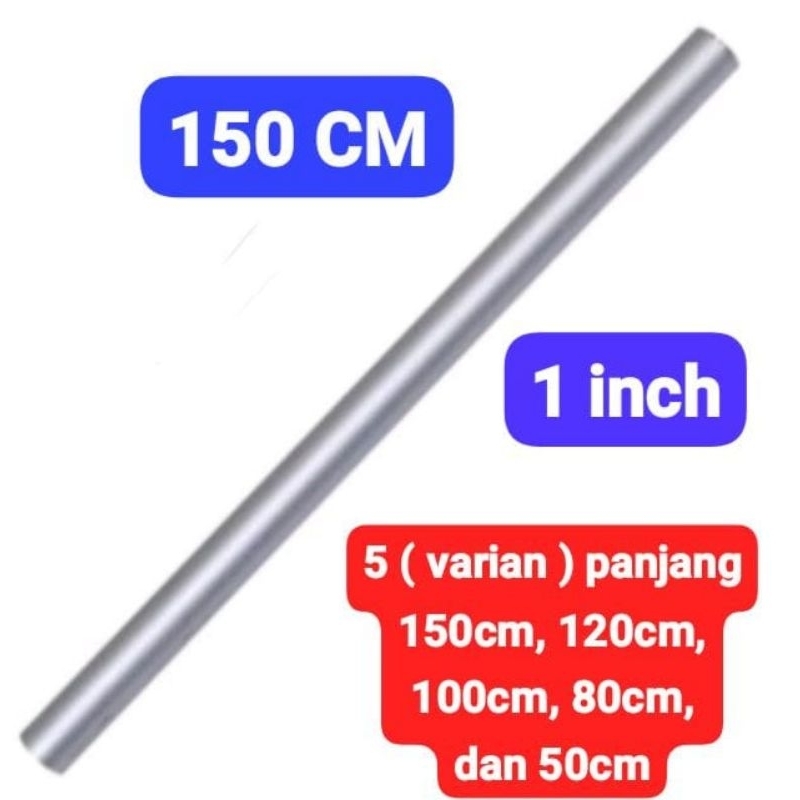 Besi pipa 1 inch besi pipa ambalan besi pipa gantungan baju besi pipa / tiang bendera