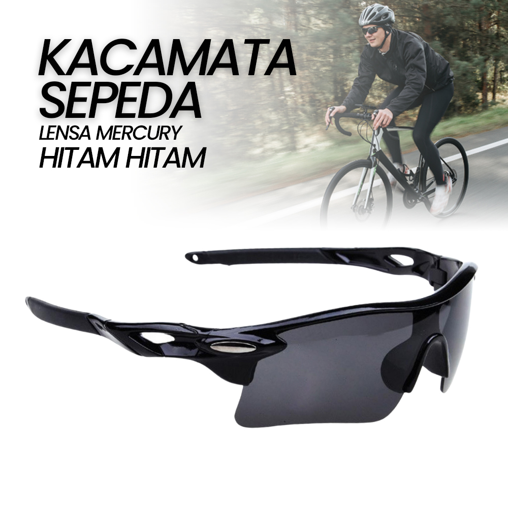 Peralatan olahraga Kacamata Sepeda Lensa Cycling Sunglasses - 918