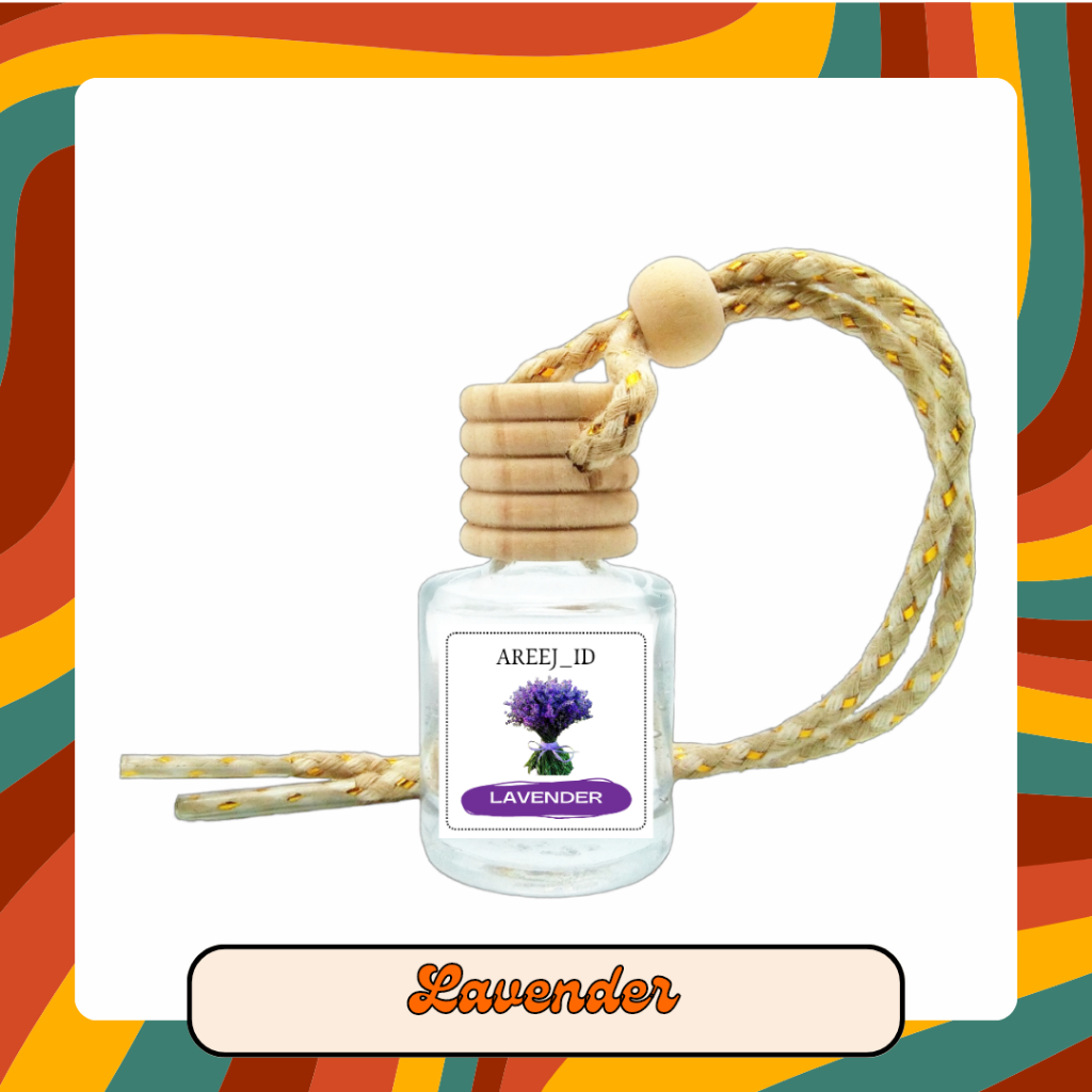 Pengharum Gantung Lavender 10ml, Pengharum Mobil, Parfum Mobil, Pewangi Mobil, Pengharum Ruangan, Pe