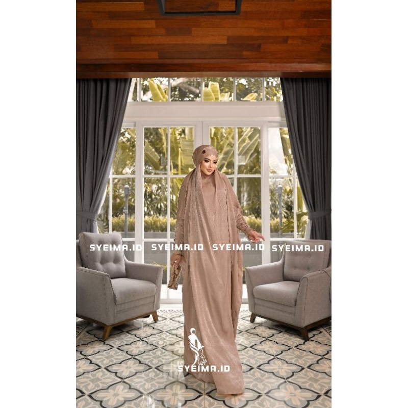 TERPOPULER Andalusia Bergo long gamis original brand lokal by syeima.id bergo gamis bergo khimar