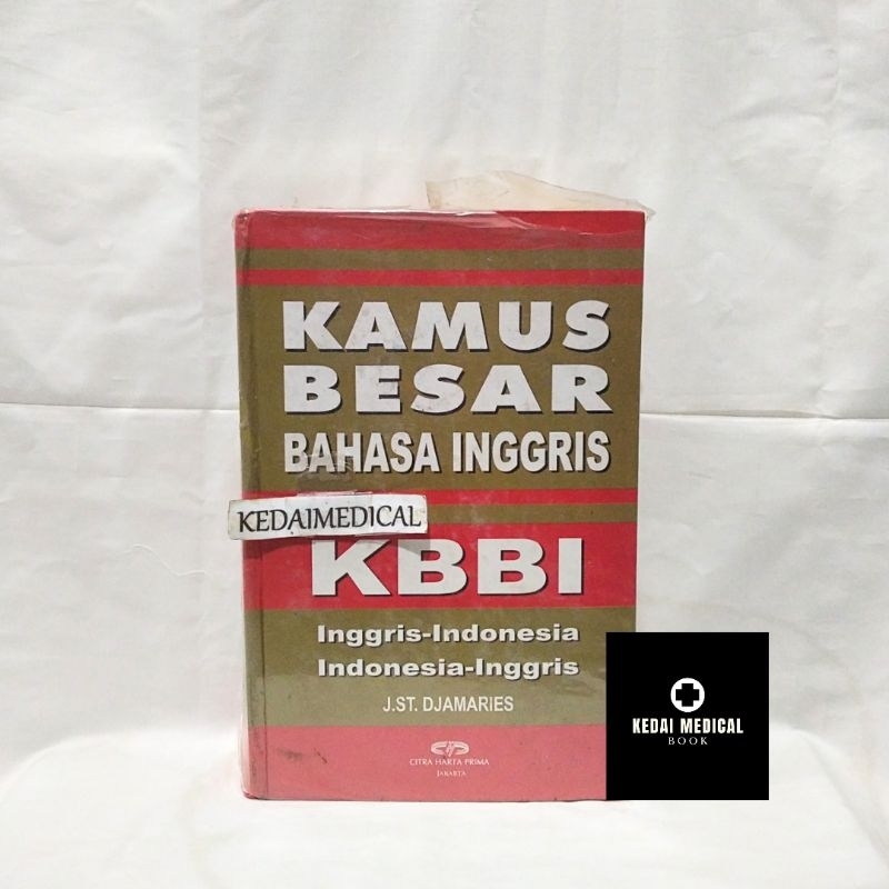 ORIGINAL BUKU KAMUS BESAR BAHASA INGGRIS KBBI TERMURAH