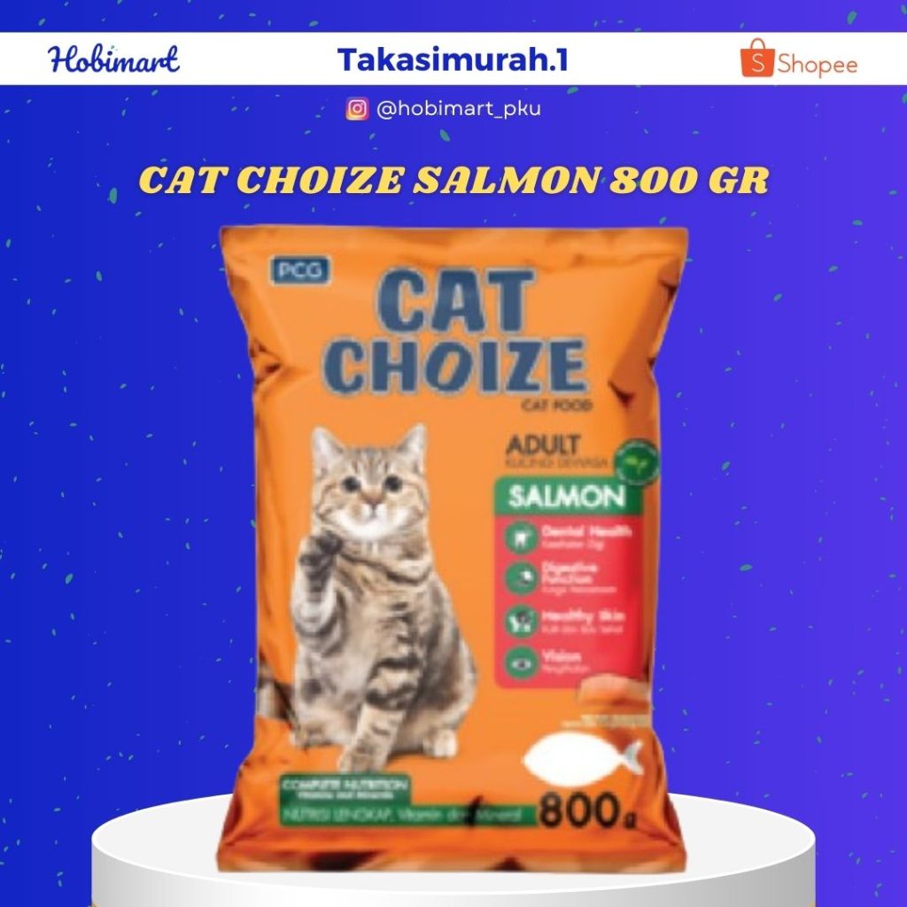 CAT CHOIZE SALMON 800 GR