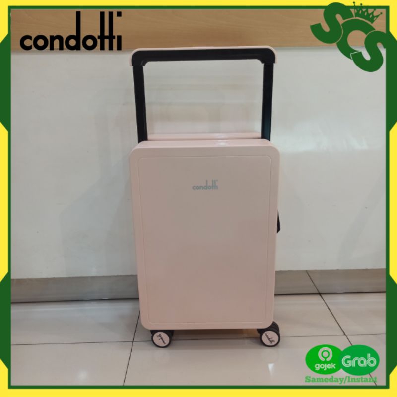 CONDOTTI Koper Hardcase Sml 20 Inci Tanpa Resleting Tahan Banting