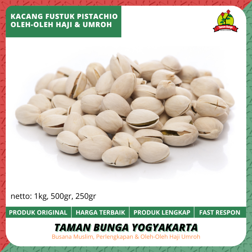 

KACANG FUSTUK ARAB / KACANG PISTACHIO / OLEH-OLEH HAJI UMROH / 1KG