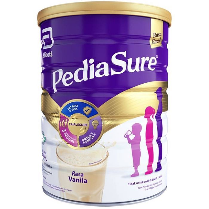 

SUSU BUBUK PEDIASURE TRIPLESURE VANILLA MADU 800 GRAM (KALENG)