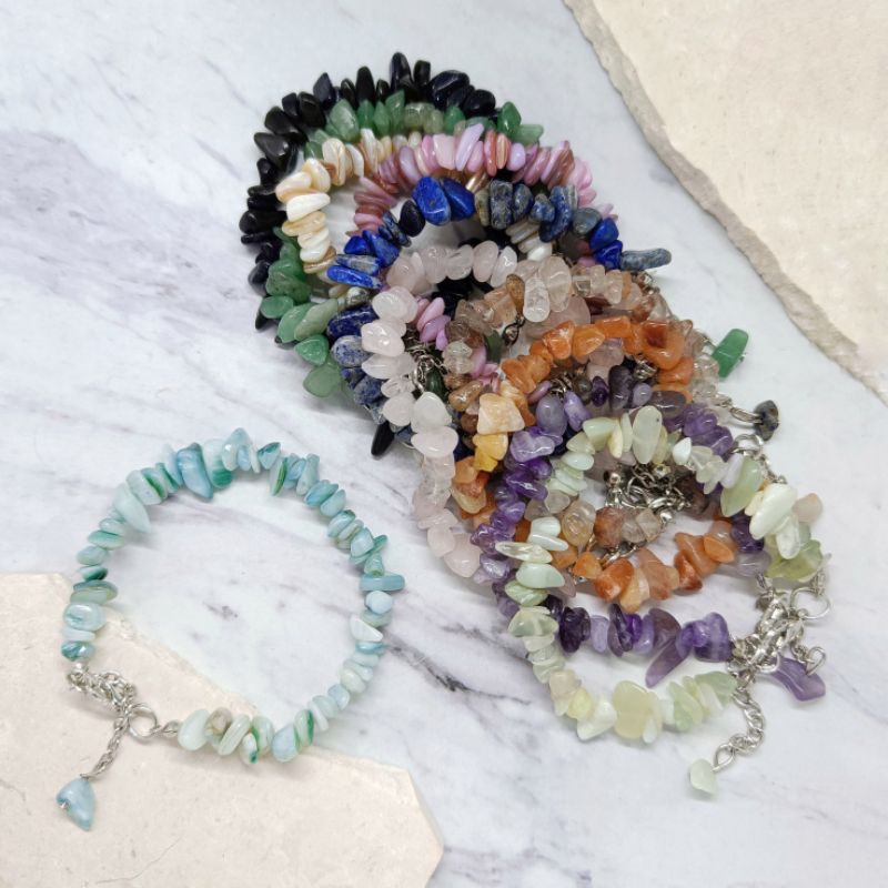 GELANG BATU ALAM ASLI | GEMSTONE BRACELETS