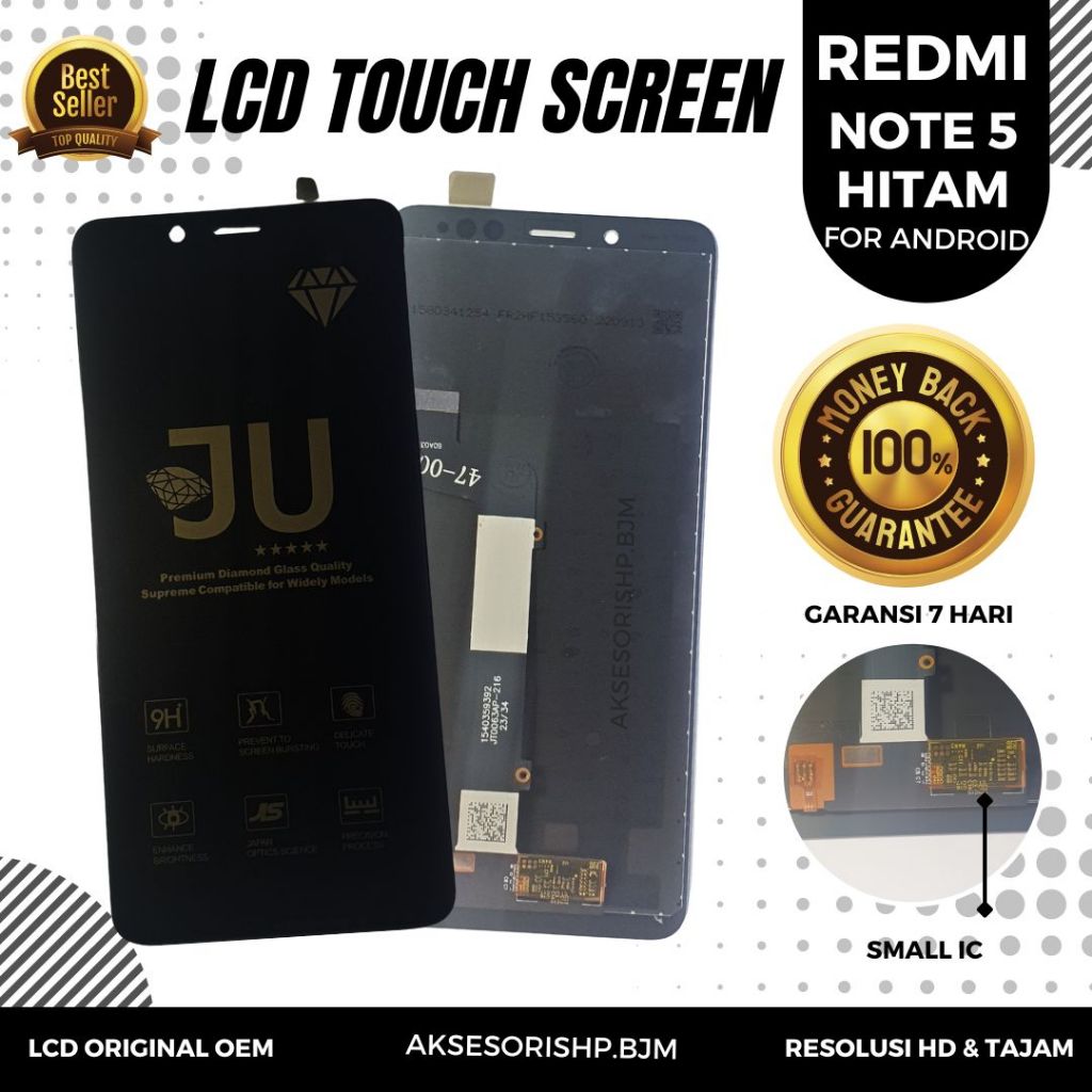 LCD Touchscreen Xiaomi Redmi Note 5 Ori Oem