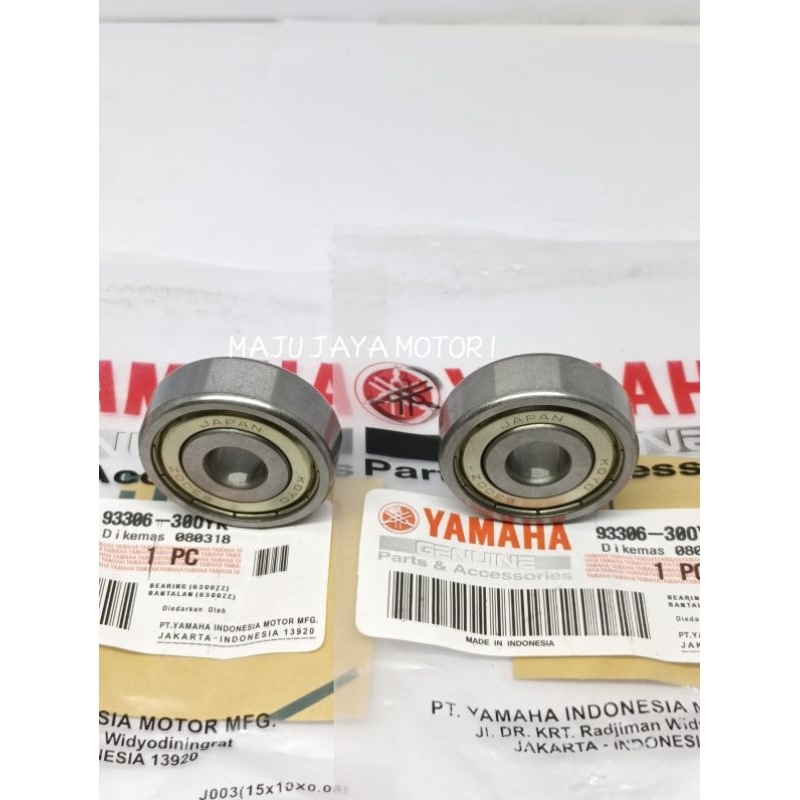 BEARING RODA DEPAN SET KANAN KIRI 6300zz NMAX LAMA NMAX NEW AEROX LAMA AEROX NEW