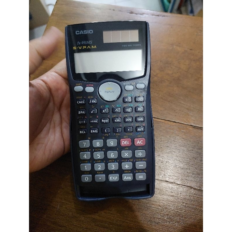 

preloved kalkulator casio 991 ms