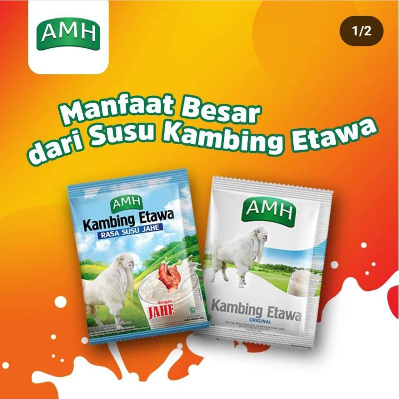 

SUSU KAMBING ETAWA AMH ORIGINAL / JAHE SACHET