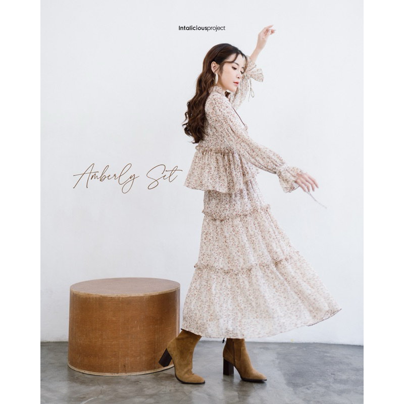 Intalicious - Amberly Set in Caramel