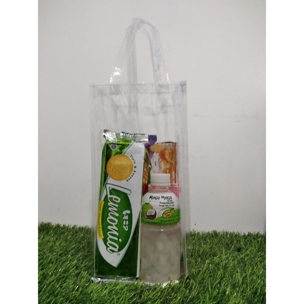 

Tas Ultah Souvenir mika polos/ goodiebag Ultah mika polos/ tas mika polos 13x13x28