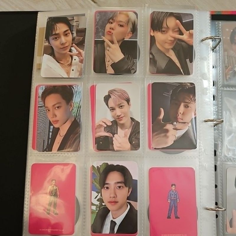 EXO pob Baekhyun xiumin chanyeol kai sehun kyungsoo 10.0 bene benefit exocial kwangya photocard pc o