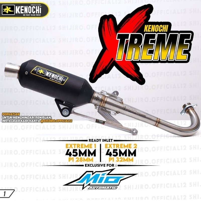 Kenochi Standar Racing XTreme Mio