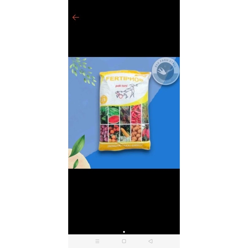 PUPUK FERTIPHOS 25 KG
