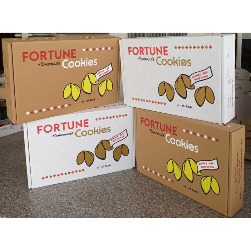 Box For Fortune Cookies (karton saja)