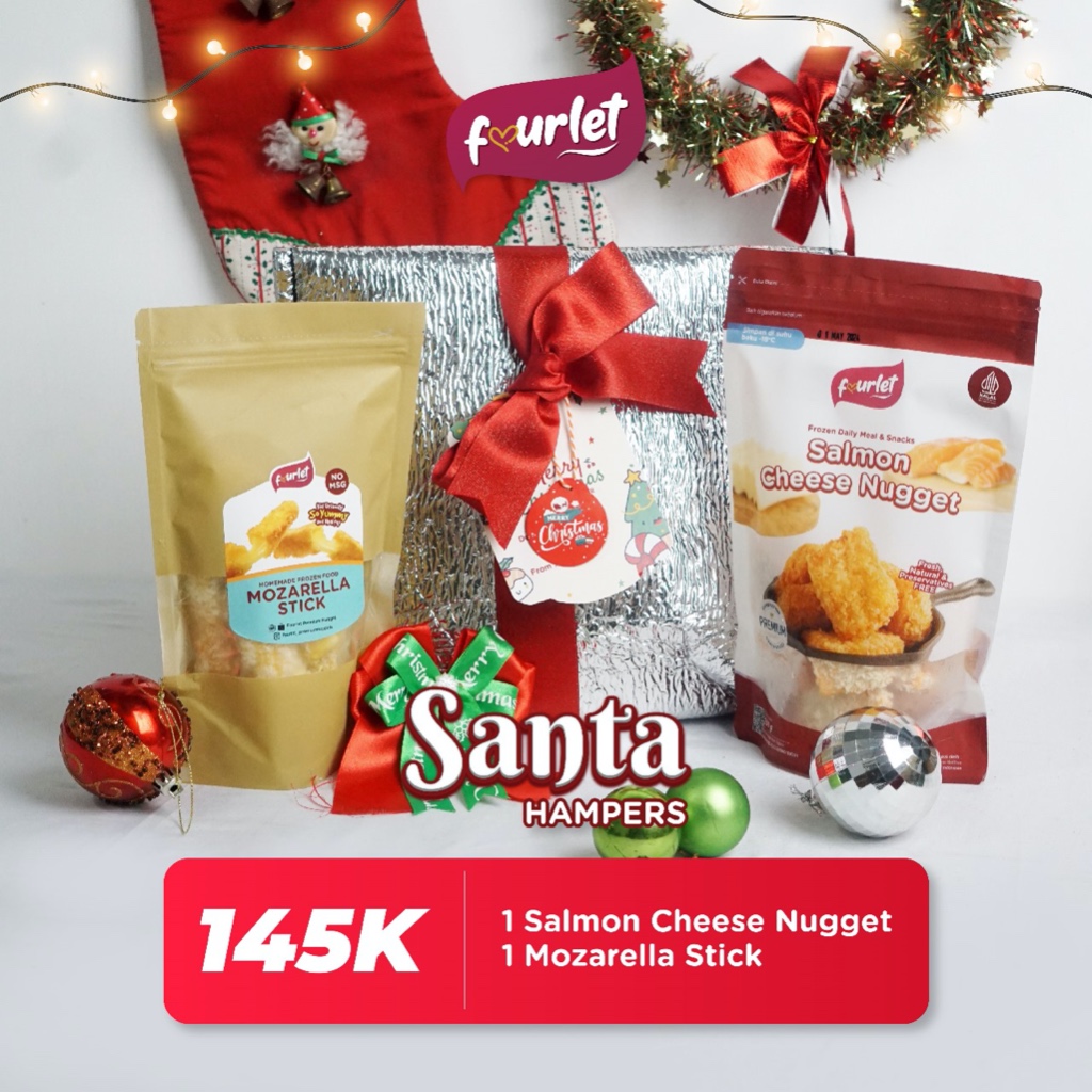 

Hampers Natal / Christmas Homemade Frozen Food Santa