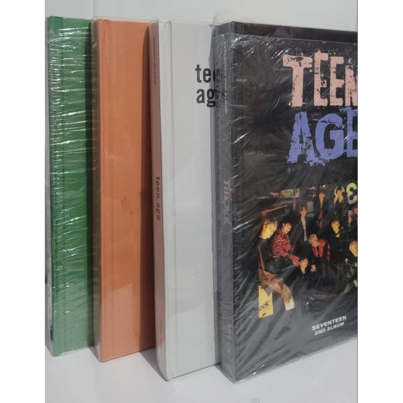 Album Only Seventeen Teenage (White Green Orange RS)