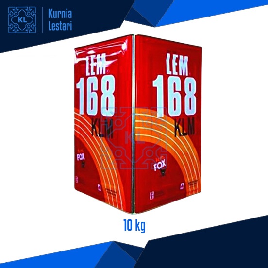 Lem FOX 168 KLM / Lem Kuning Serbaguna / Lem HPL Vinyl 10 KG