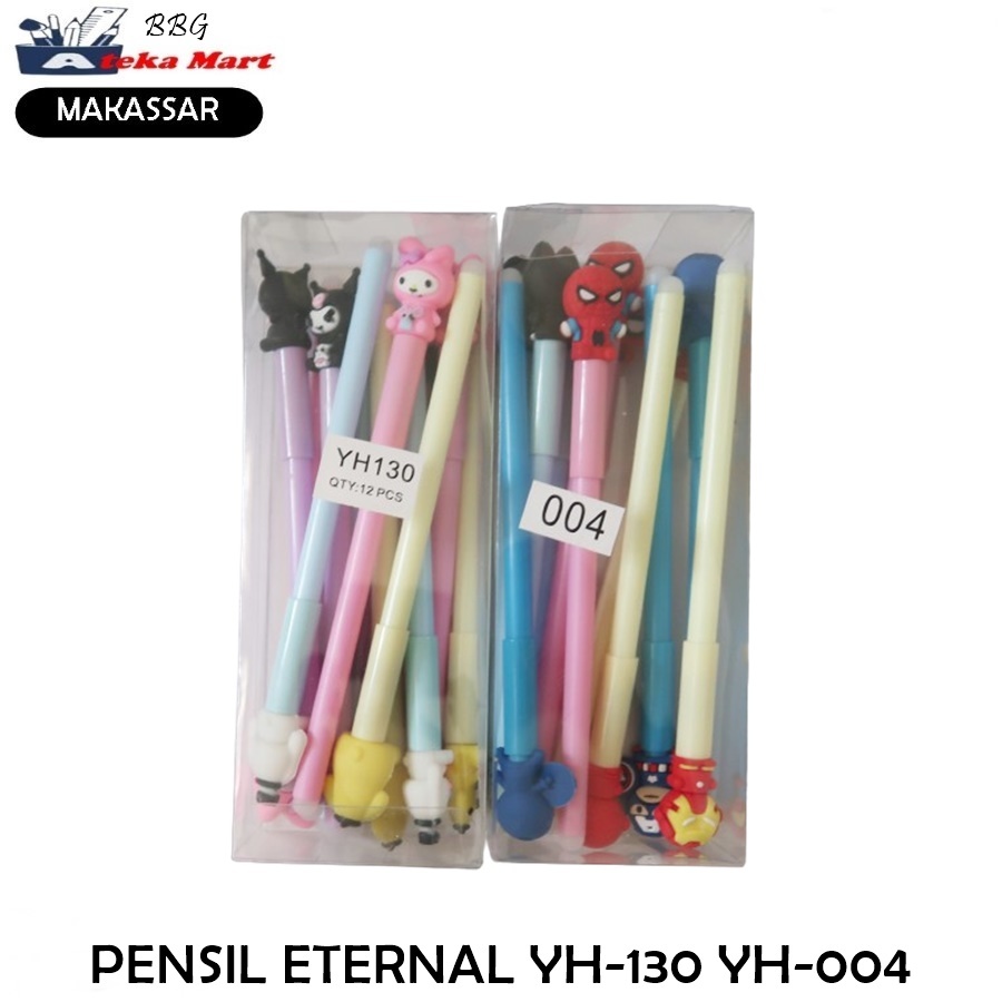 

[BOX/12PCS] PENSIL ETERNAL YH-130 YH-004 PENSIL ABADI