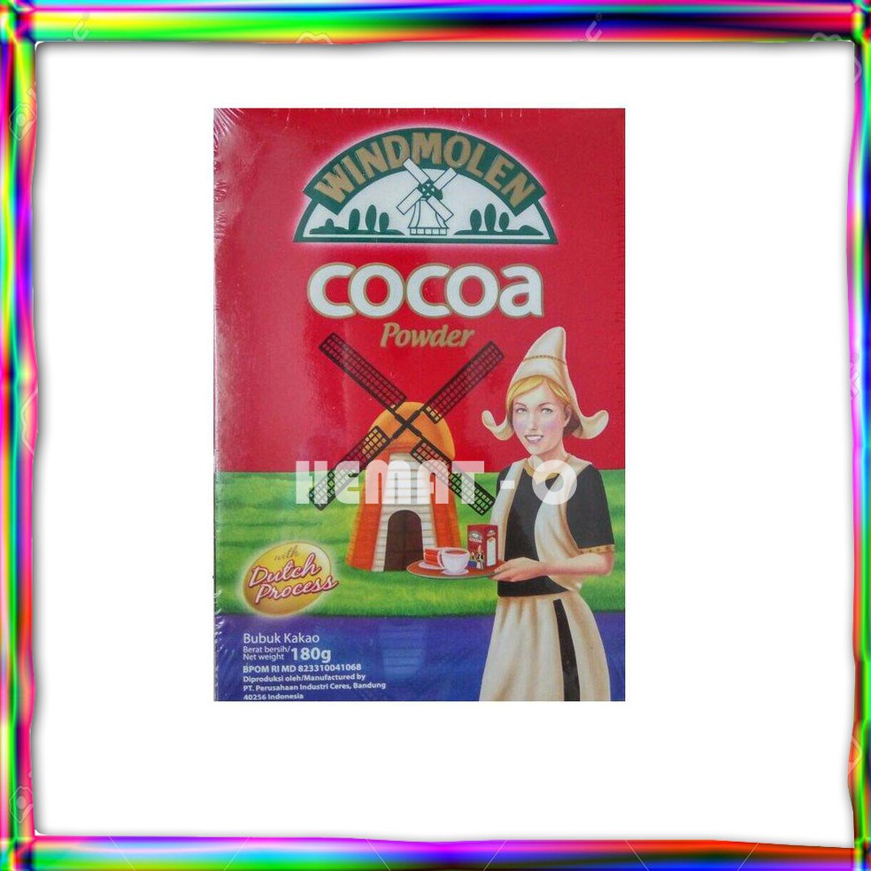 

[✰E87@] WINDMOLEN Cocoa Powder Coklat Bubuk 165gr [176]