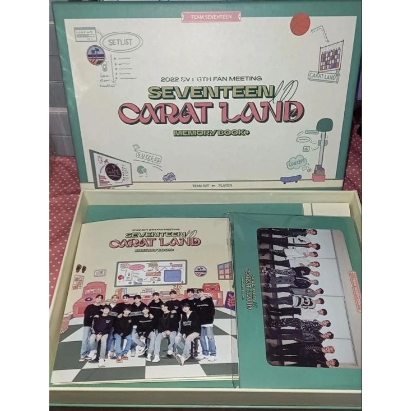 SEVENTEEN MEMORY BOOK CARATLAND 2022 DVD