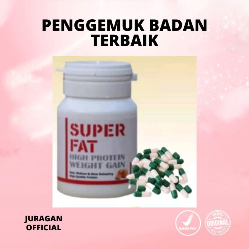 Super fat penggemuk badan / super fat high protein penggemuk / suplemen penggemuk