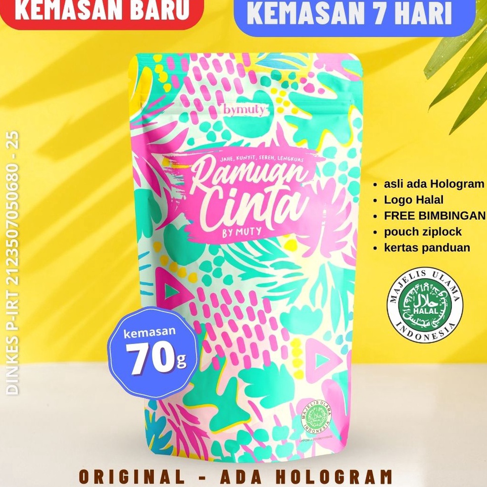

[Produk J749] Ramuan Cinta by Muty Promil Program Hamil Jamu Obat Herbal Cepat Hamil Penyubur Kandungan FREE Testpack Best Produk