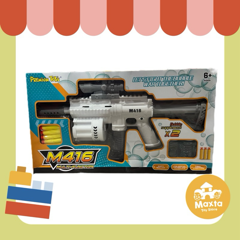 Mainan Bubble Gum M416 Multifungsi