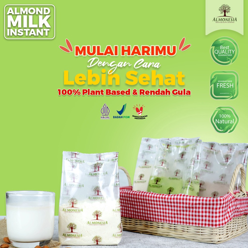 

StOck B4nyak Almond Milk Instant Product Termurah