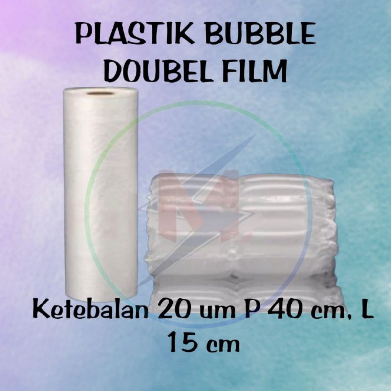 

Plastik Bubble Wrap Double Film Roll (300 Meter)