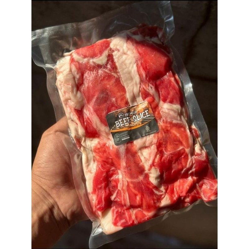 Daging Sapi/Slice Beef Shabu/Beef Plate/500gr/Shortplate Mix/Beef Slice Mix/Beef Yakiniku/Grill/BB