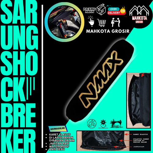 Cover Sarung  PER Shock Sok Shockbreaker Termurah WP - SHOWA - YSS - BEAT - HONDA - VARIO - MIO - AE
