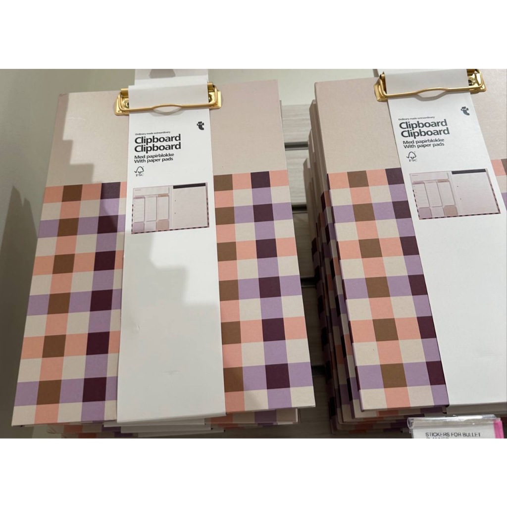 

JASTIP - FLYING TIGER CLIPBOARD | CHRISTMAS GIFT / HADIAH NATAL