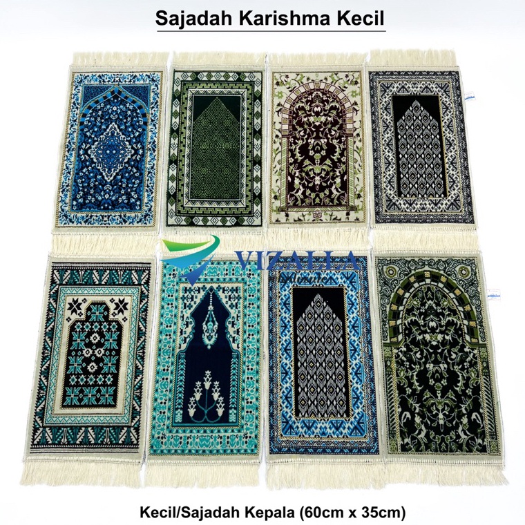 TIPE BY339 Sajadah Karishma Kecil/ 60*35 Sajadah Kepala/ Grosir Sajadah