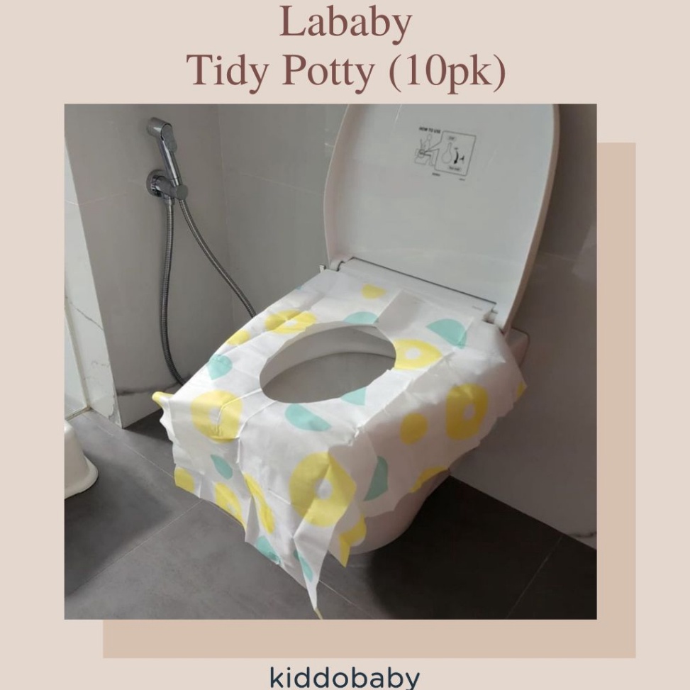 Pro Hemat Lababy Tidy Potty (10pk) | Alas Toilet | Dudukan Toilet