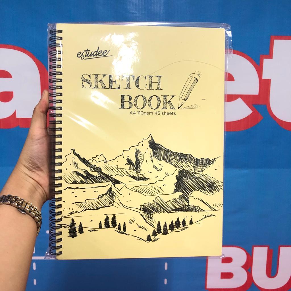 

Gramedia - Estudee Sketchbook A4 110Gsm 45Sht Portrait L Ring Promexart