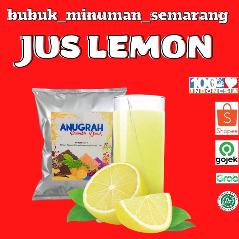 

Buruan Beli✻ Bubuk Minuman Jus Lemon 1 kg Lemon Powder 37