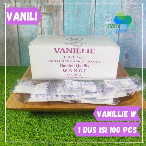 

!!DM0 Vanillie / Vanili bubuk W isi 100 sachet per dus jwcgz