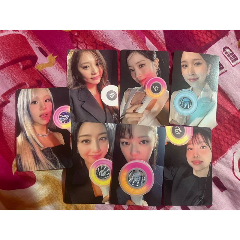 Offcial photocard TWICE candy bong benefit WITHMUU