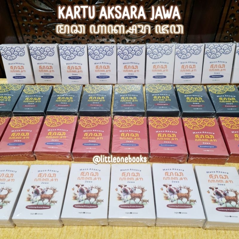 Kartu Maca Aksara Jawa / kartu bahasa jawa / flash card aksara jawa / hanacaraka