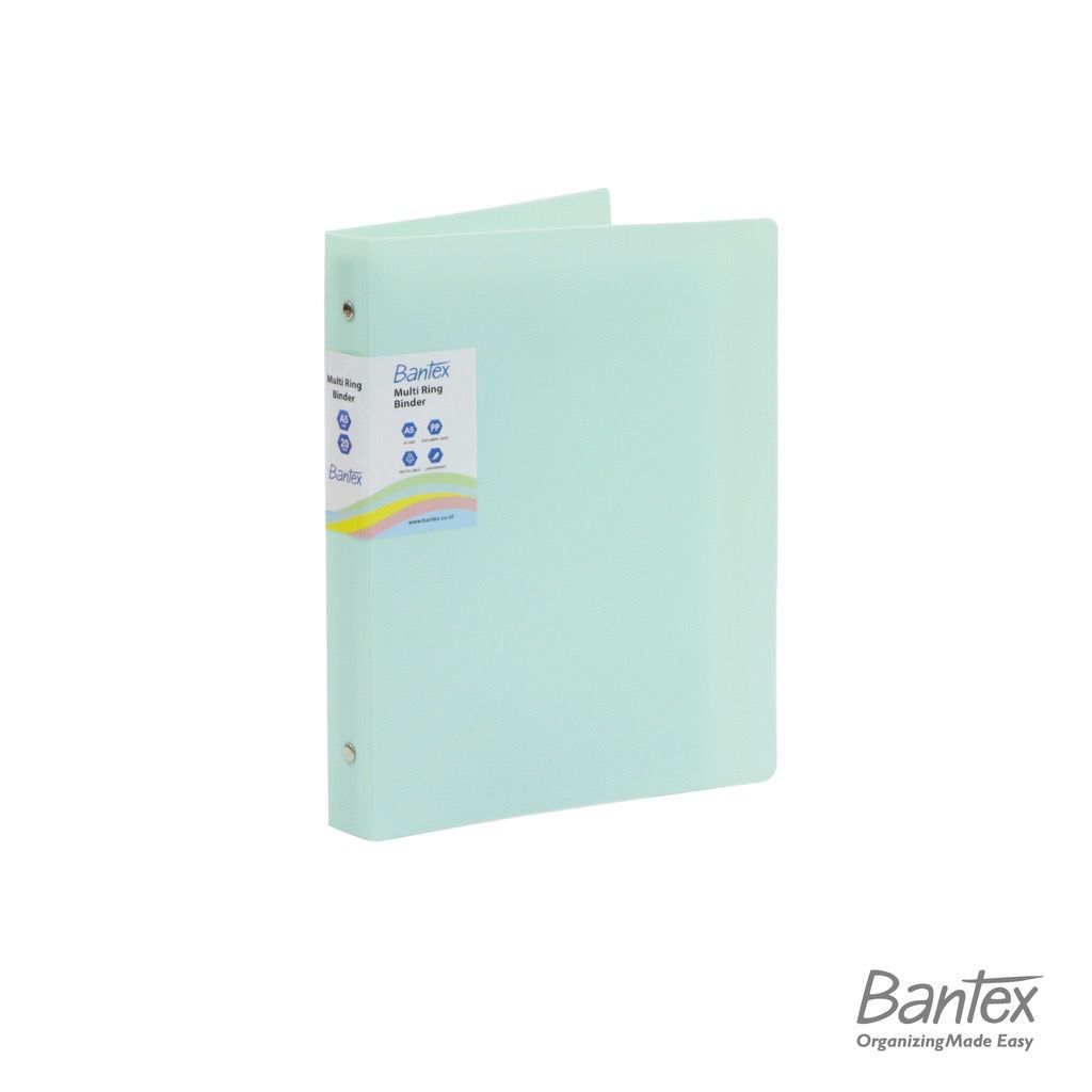 

BUKU BINDER NOTE BANTEX A5 3124-76 COOL AQUA