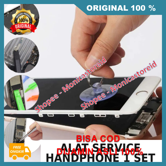Alat Service Handphone 1 Set Alat Reparasi HP Full Set Lengkap 100% ORIGINAL