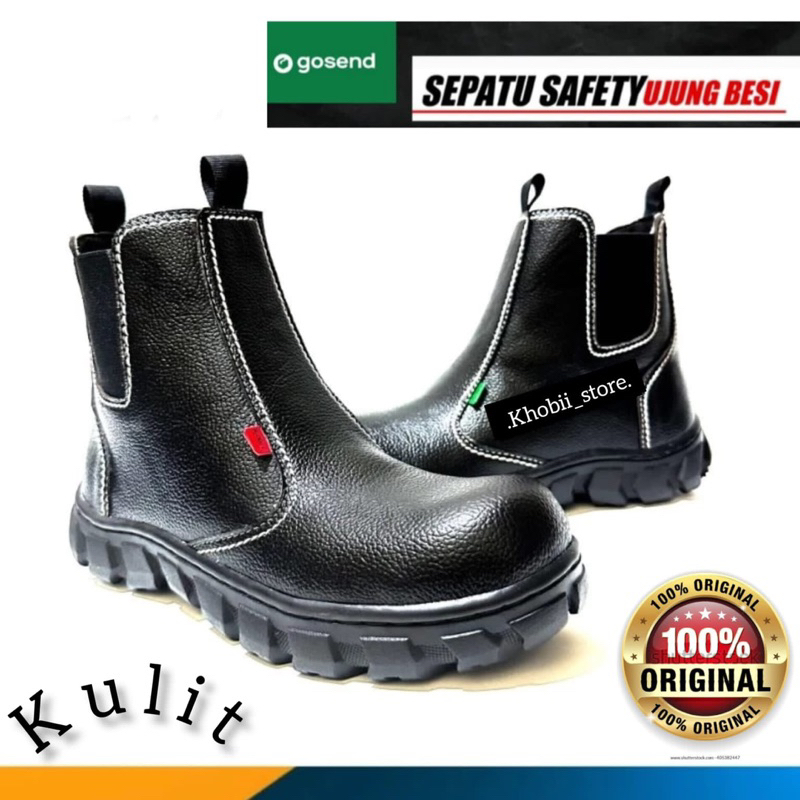 Sepatu Safety Pria Sepatu Safety pria Ujung Besi