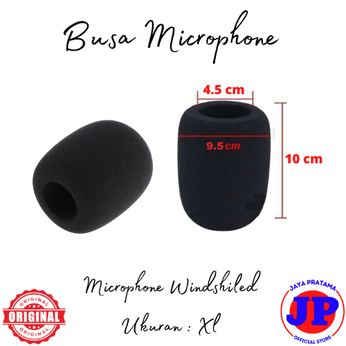 Busa Mic Besar Sponge Microphone Big Size Condenser