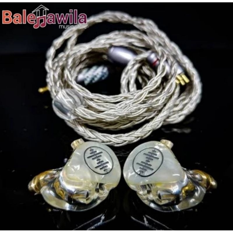 Wave Audio Monitor 2HU IEM In Ear Monitor Panggung Stage Live Dual Driver