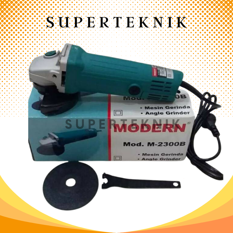 Disc Grinda M-2300B Modern / Mesin Gurinda Gerinda Grinda Disc Grinder M 2300 M2300 M2300B Modern / 